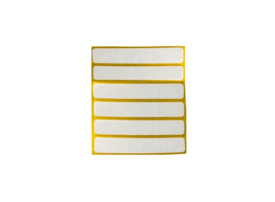 Podkładka filcowa samoprzylepna biała 16 x 92 6 sztuk ANDPOL