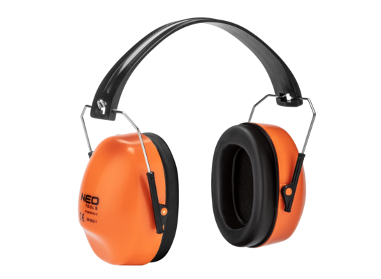 Nauszniki przeciwhałasowe, SNR 24dB, miękkie wykończenie dla wysokiego komfortu noszenia, CE, NEO