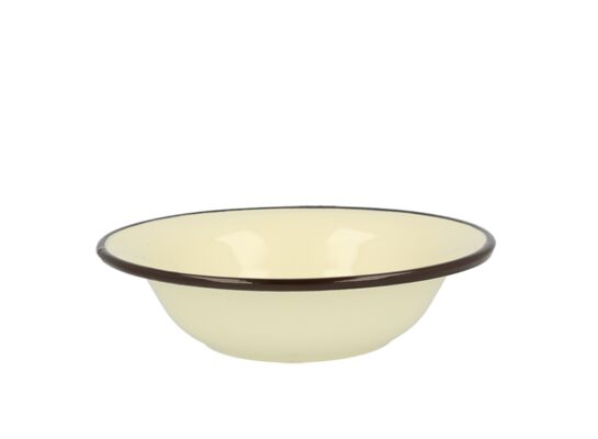 Miska emaliowana 7,45 l krem
