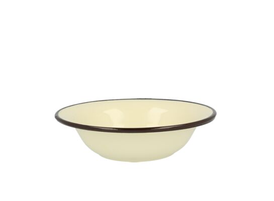 Miska emaliowana 1,15 l kremowa