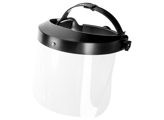 Osłona przeciwodpryskowa twarzy, grubość 1 mm ( wymienna szyba ochronna)