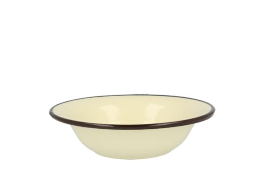 Miska emaliowana 2,55 l krem