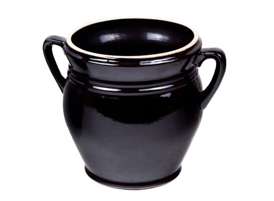 Garnek ludowy 7,5 l brązowy