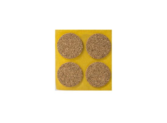 Podkładka korkowa samoprzylepna Ø40 4 sztuki ANDPOL