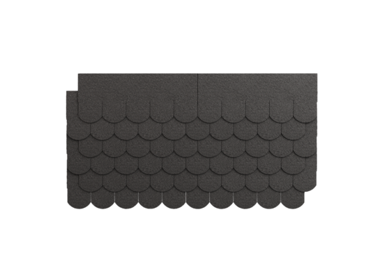 Gont bitumiczny ETA karpiówka 800 grafitowy 3 m² Nexler