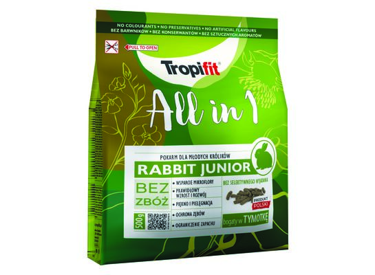Pokarm dla młodych królików TROPIFIT ALL IN 1 500 g
