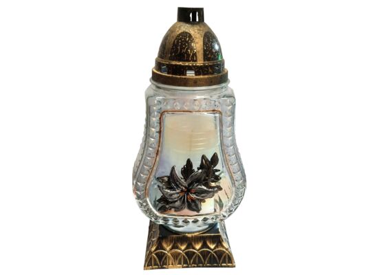 Znicz LW L-2710 Lilia 3D 35,5 cm złoty