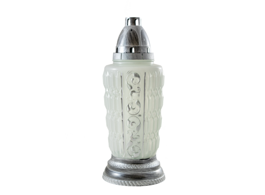 Znicz Z 498 28,5 cm srebrny