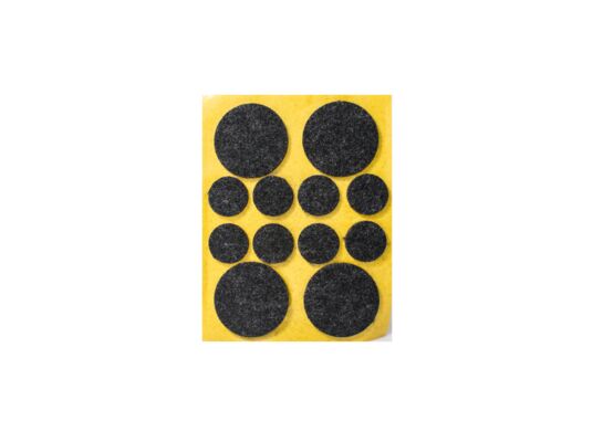 Podkładka filcowa samoprzylepna mix czarny Ø4 x 38,4 x 20 1 sztuka ANDPOL