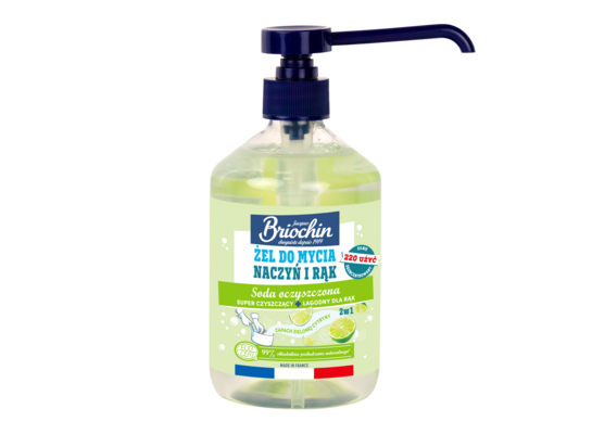 Żel do mycia naczyń i rąk soda oczyszczona 500 ml Briochin