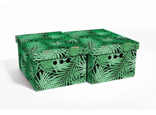 Pudło Tropikalna Zieleń A4 2 sztuki