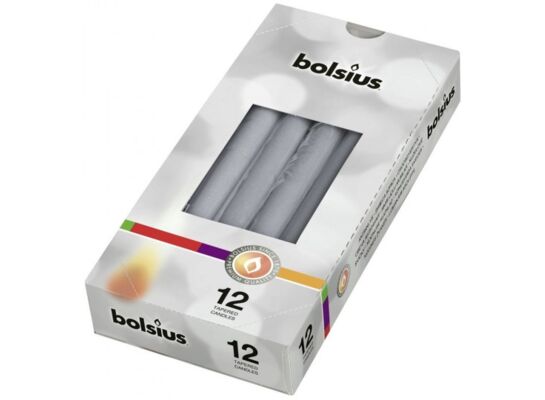 Świeca szpica 245/24 mm srebrna