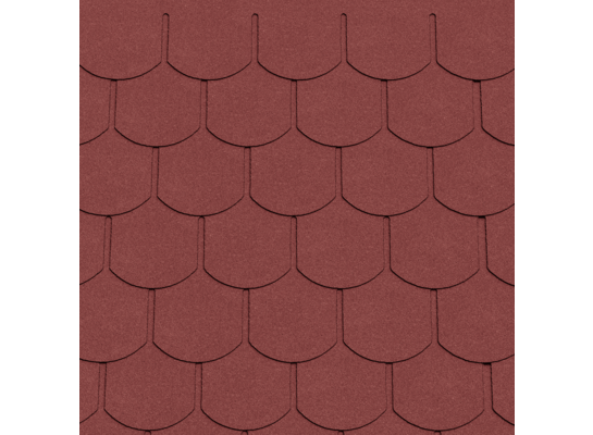 Gonty Bitumiczne Karpiówka czerwony UNI STRONG