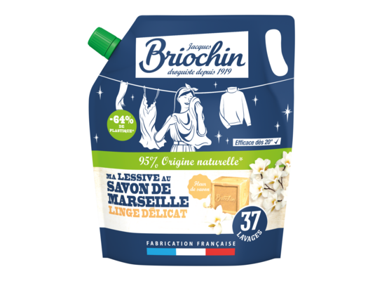 Koncentrat do prania mydło marsylskie delikatne tkaniny zapas 1,7 l Briochin