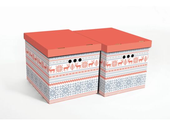Pudło SWETER Renifer XL 2 sztuki