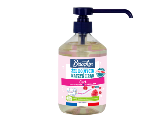 Żel do mycia naczyń i rąk ocet 500 ml Briochin