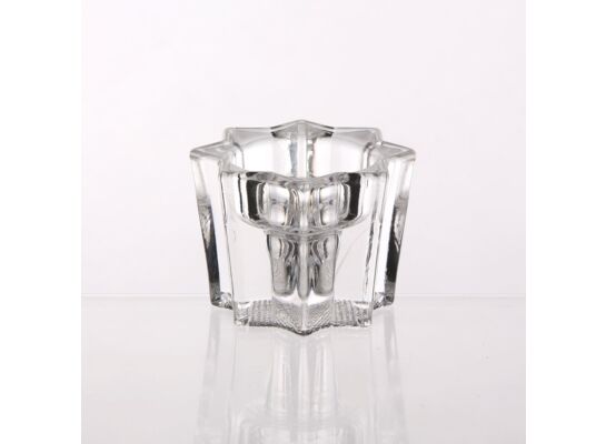 Świecznik gwiazdka wysoki 5 x 6,8 x 6,8 cm