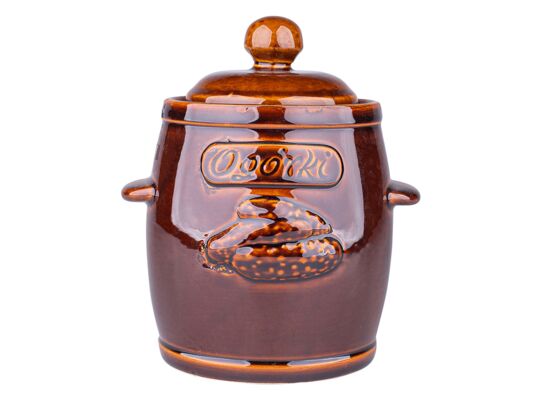 Beczka hermetyczna 5 l z pokrywą ogórki