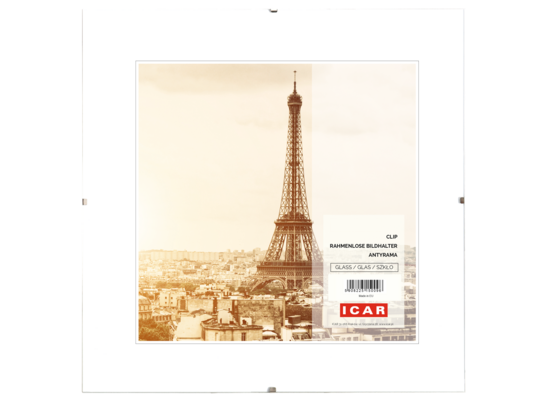 Antyrama szklana 40 x 40 cm