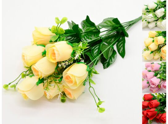 Róża bukiet 11 sztuk mix kolorów