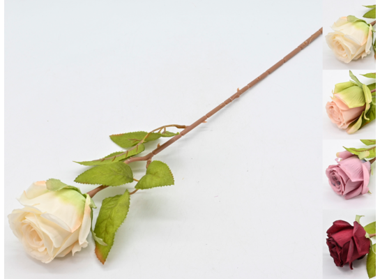 Róża pojedyncza 50 cm mix kolorów