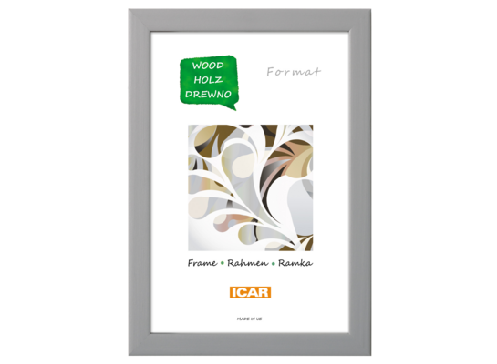 Ramka drewniana PINIA 05 PAK 13 x 18 cm szary