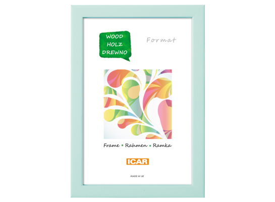 Ramka drewniana PINIA 16 PAK 30 x 40 cm zielony
