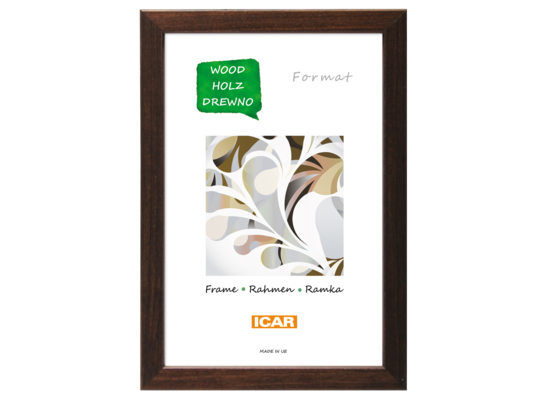 Ramka drewniana PINIA 4 PAK 21 x 30 cm brązowy