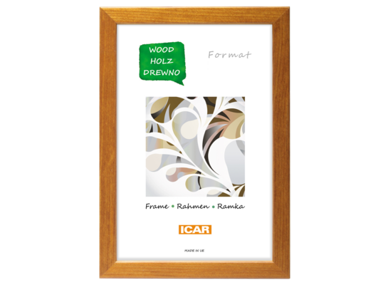Ramka drewniana PINIA 10 PAK 13 x 18 cm brązowy
