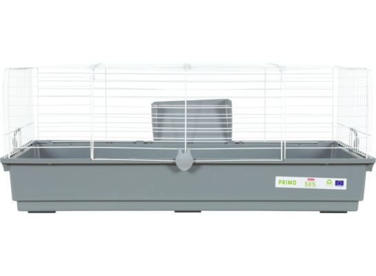 Klatka PRIMO 100 cm biały/szary ZOLUX