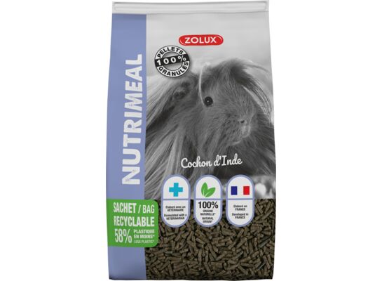 ZOLUX Granulat NUTRIMEAL 3 dla świnek morskich 2,5 kg