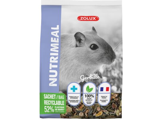 ZOLUX Mieszanka NUTRIMEAL 3 dla myszoskoczków 600 g