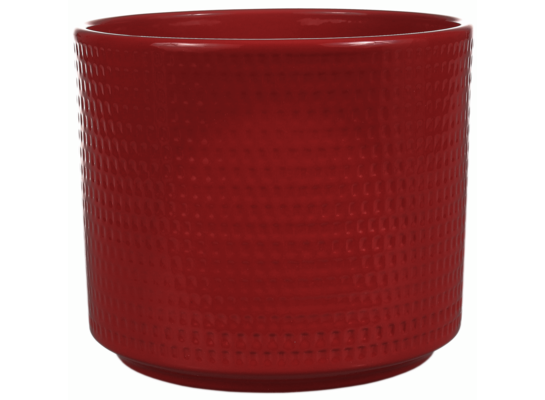 Osłonka cylinder CALLA 991 14 cm winna czerwień
