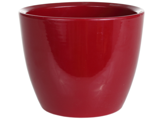 Osłonka ceramiczna 301 17 cm winna czerwień