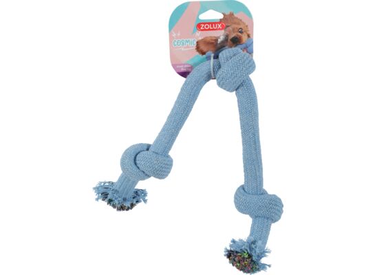 Zabawka sznurowa COSMIC 3 węzły 55 cm