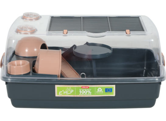 Klatka EHOP dla chomika 55 cm różowy Zolux