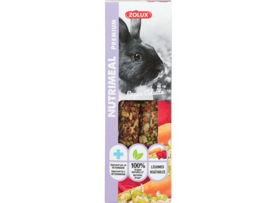 NUTRIMEAL 3 Stick z warzywami dla królika 115 g Zolux