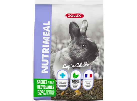 Mieszanka NUTRIMEAL 3 dla dorosłego królika 800 g Zolux