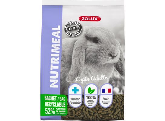 Granulat NUTRIMEAL 3 dla dorosłego królika 800 g Zolux