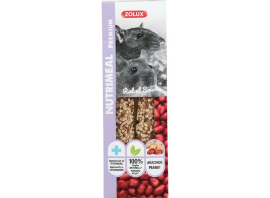 NUTRIMEAL 3 Stick z orzechami arachidowymi dla szczura/myszy 125 g Zolux