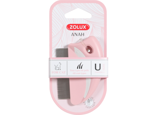 Okrągły grzebień Anah do wyczesywania pcheł dla kotów ZOLUX