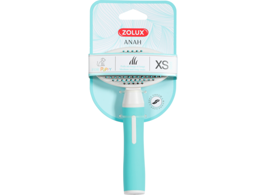 Szczotka miękka Anah z wysuwanymi igłami dla szczeniąt ZOLUX