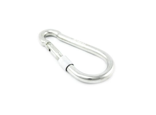 Karabińczyk do lin z zabezpieczeniem 7 mm ANDPOL