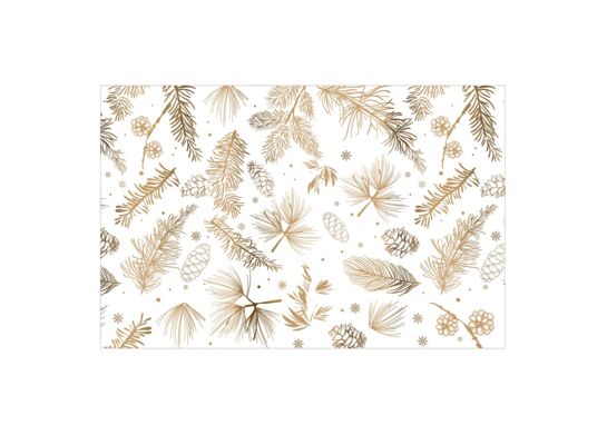 Mata stołowa golden Winter 28 x 43 cm