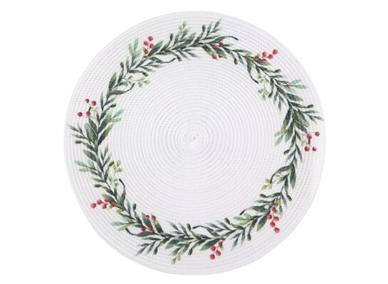 Mata słomkowa 38 cm ostrokrzew biała