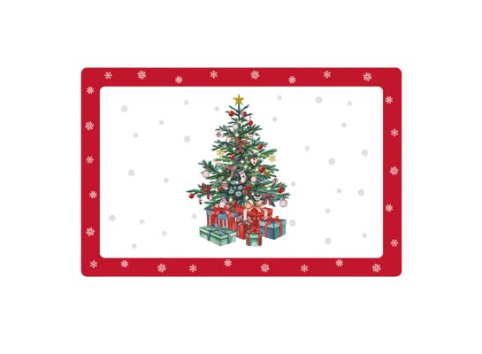 Mata stołowa Christmas Tree 28 x 43 cm mix