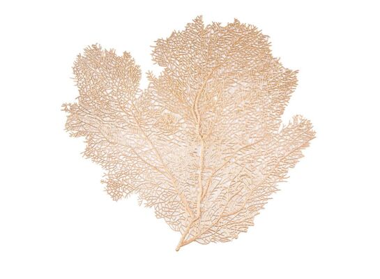 Podkładka ozdobna 45,5 x 43 cm gałązka/liść złota