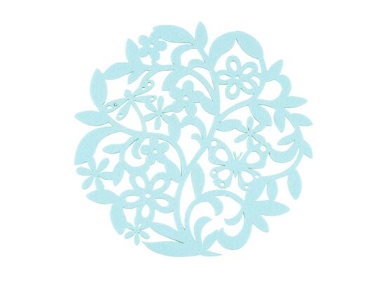 Mata filcowa okrągła śr. 30 cm łąka miętowa