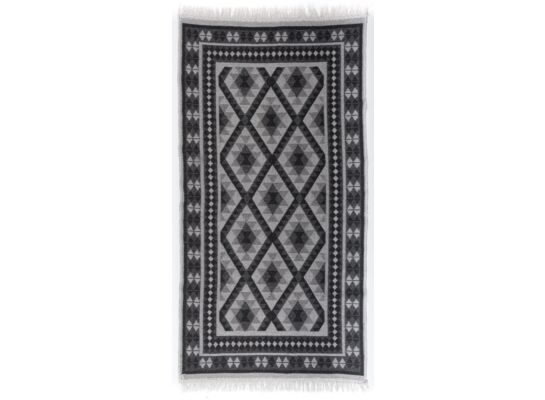 Dywan Kilim 70 x 140 cm ramka antracytowy