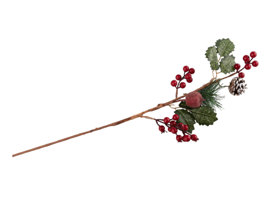 Jarzębina gałązka 60 cm czerwony